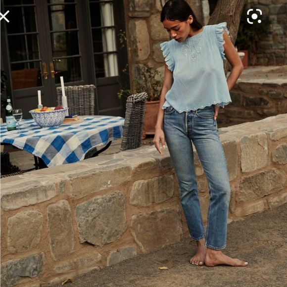 Doen Auden Blouse in Hyacinth - Picture 3 of 10